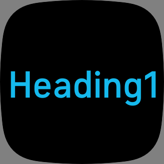 Heading1|sense